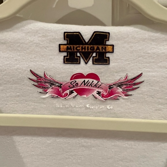 girls michigan sweatshirt - Picture 3 of 4